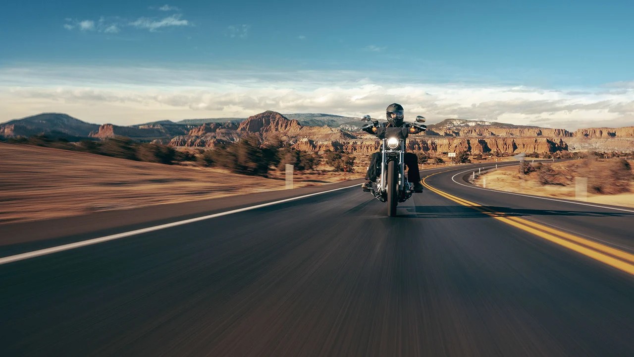 Softail Standard driving