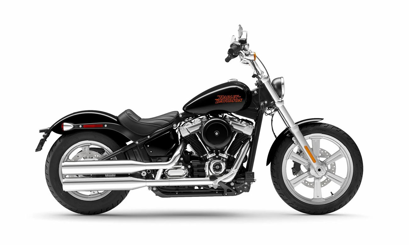 Softail Standard vivid black color