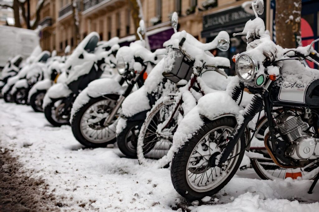 motorbike winter